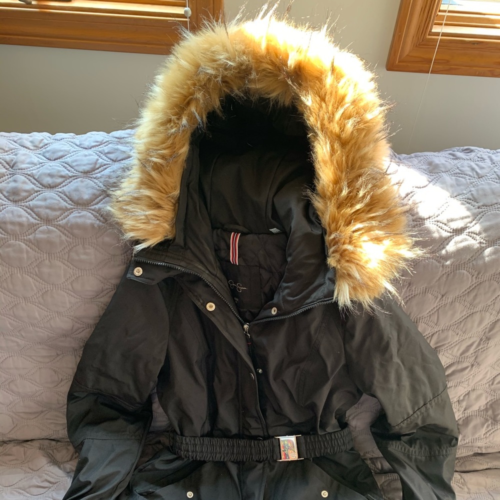 Jessica Simpson winter coat with fur X-Sm women’s